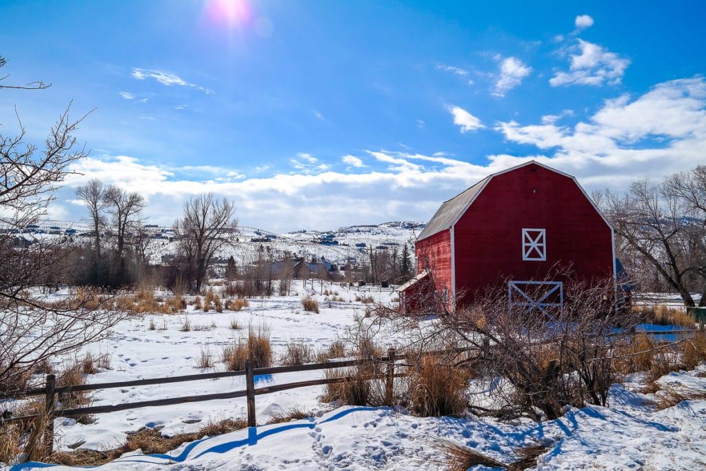 Panoramic view of Victory Ranch estates