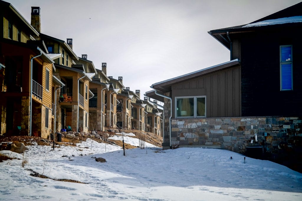 Image of elegant condos in Park City Area in Deer Waters